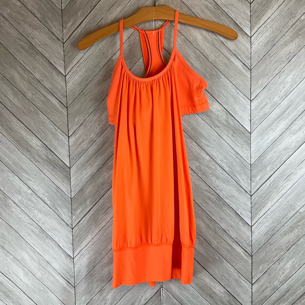 lululemon athletica Orange Tank Top